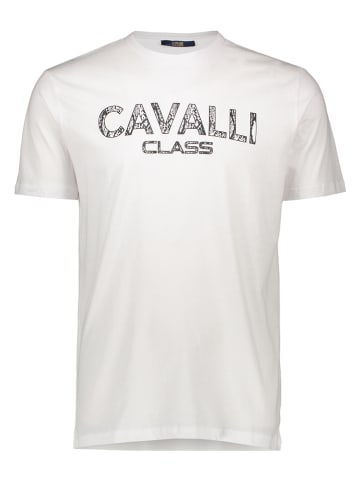 cavalli CLASS Koszulka w kolorze białym