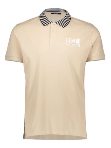 cavalli CLASS Koszulka polo w kolorze beżowym
