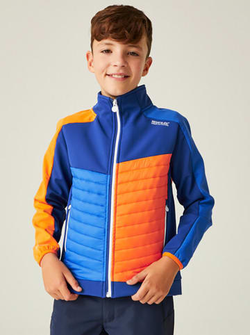 Regatta Softshelljas "Brynden" blauw/oranje