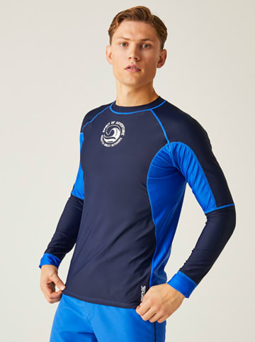 Regatta Badeshirt "Rash" in Dunkelblau/ Blau