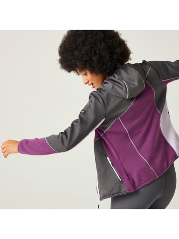 Regatta Fleece vest "Walbury VII" grijs/paars/wit