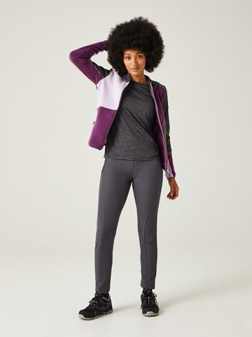 Regatta Fleece vest "Walbury VII" grijs/paars/wit