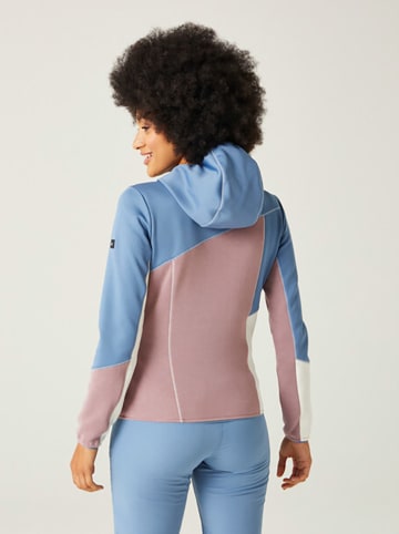 Regatta Fleecejacke "Walbury VII" in Hellblau/ Weiß/ Rosa