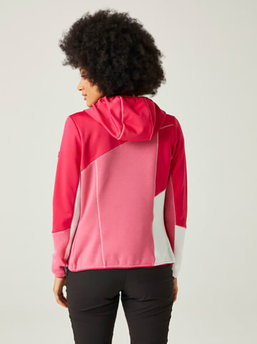 Regatta Fleecejacke "Walbury VII" in Rosa/ Rot/ Weiß