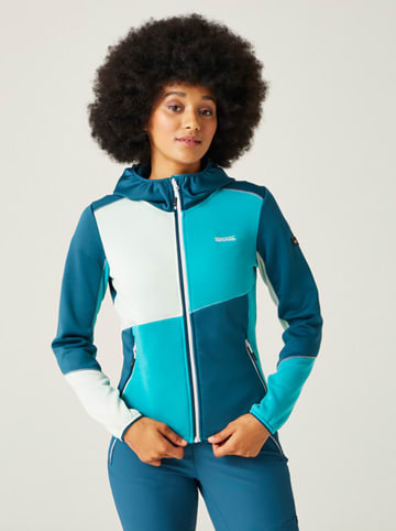 Regatta Fleecejacke "Walbury VII" in Weiß/ Blau/ Hellblau