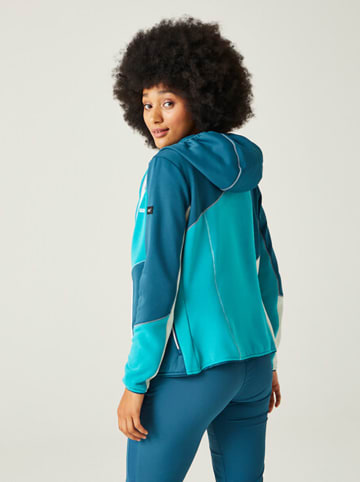 Regatta Fleecejacke "Walbury VII" in Weiß/ Blau/ Hellblau