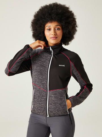 Regatta Fleecejacke "Lindalla VII" in Anthrazit/ Schwarz