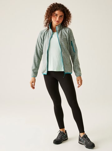 Regatta Fleece vest "Ravenhill" groen/turquoise