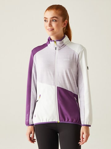 Regatta Funktionsjacke "Yare IX" in Weiß/ Lila