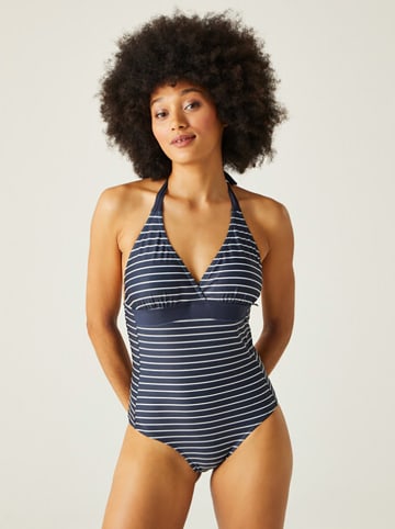 Regatta Badpak "Flavia II" donkerblauw/wit