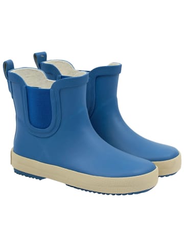 POM POM Chelsea-Boots in Blau