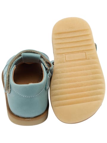 POM POM Leren enkelsandalen blauw