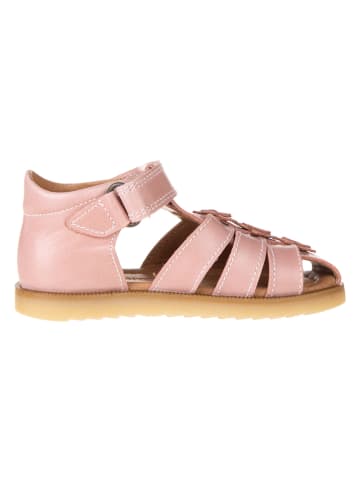 POM POM Leren enkelsandalen lichtroze