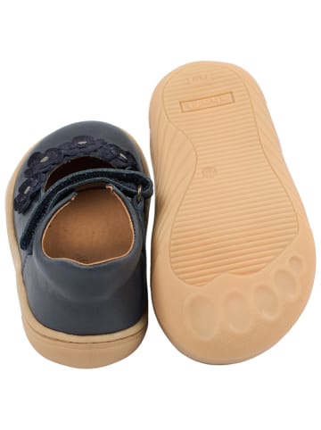 POM POM Leren barefootschoenen donkerblauw