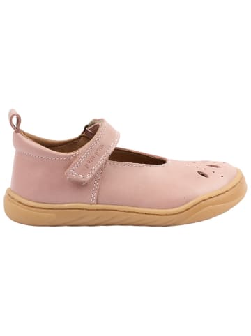 POM POM Skórzane buty w kolorze jasnoróżowym do chodzenia na boso
