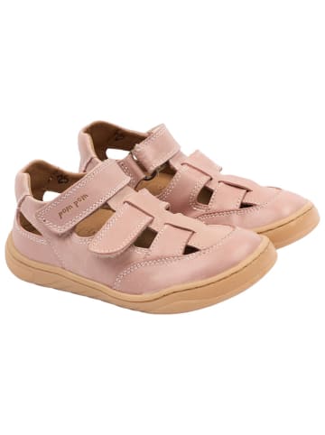 POM POM Leren barefootschoenen lichtroze