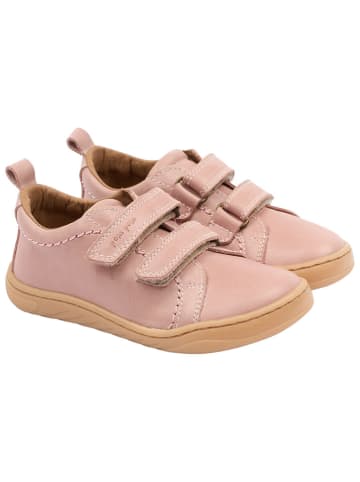 POM POM Skórzane buty w kolorze jasnoróżowym do chodzenia na boso