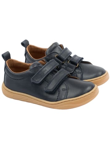 POM POM Leder-Barfußschuhe in Dunkelblau