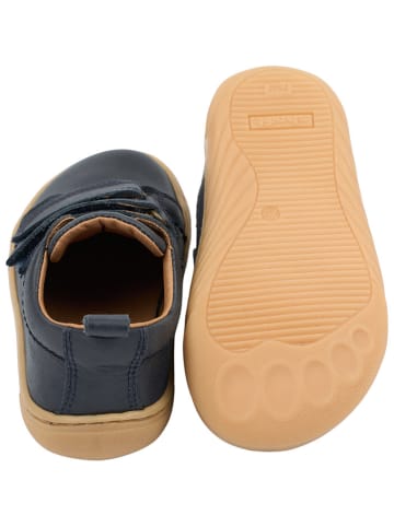 POM POM Leder-Barfußschuhe in Dunkelblau