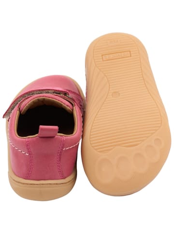 POM POM Leren barefootschoenen roze