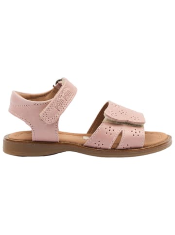 POM POM Leren sandalen lichtroze
