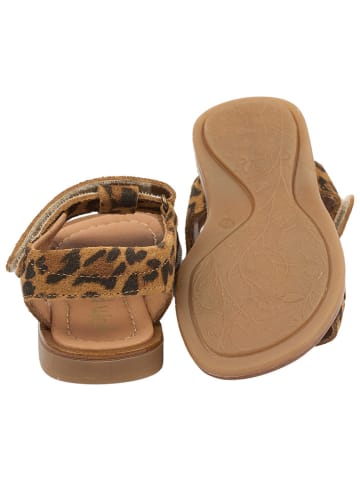 POM POM Leren sandalen lichtbruin