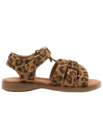 POM POM Leren sandalen lichtbruin