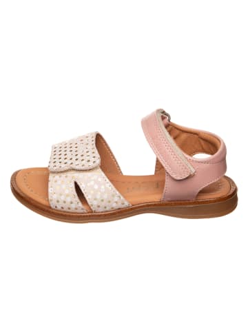 POM POM Sandalen bruin/meerkleurig