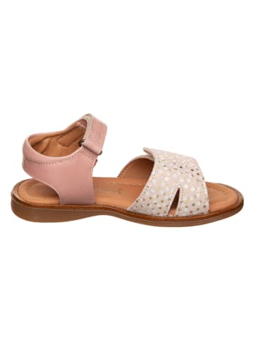 POM POM Sandalen bruin/meerkleurig