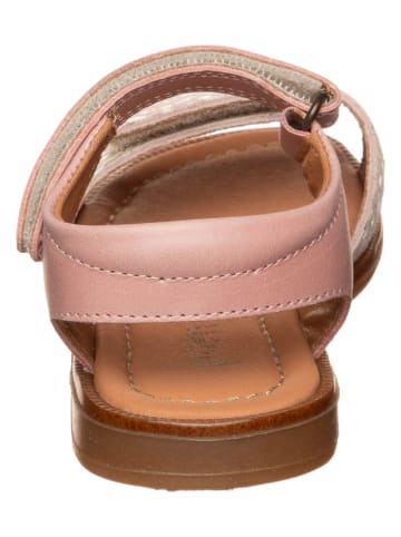 POM POM Sandalen bruin/meerkleurig