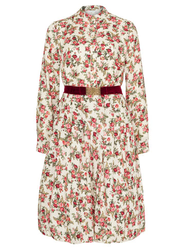 Melega Kleid ''Lyssa'' in Creme/ Bordeaux