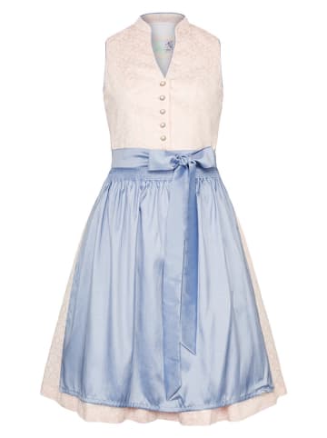 Alpenfee Dirndl ''Ronja'' in Rosa/ Hellblau