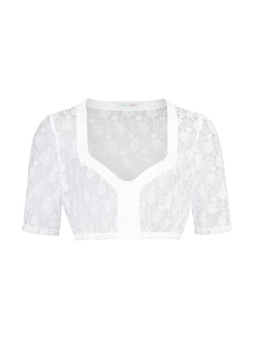 Melega Dirndlbluse ''Susi'' in Weiß