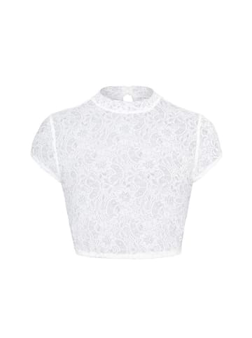 Melega Dirndlbluse ''Lola'' in Weiß