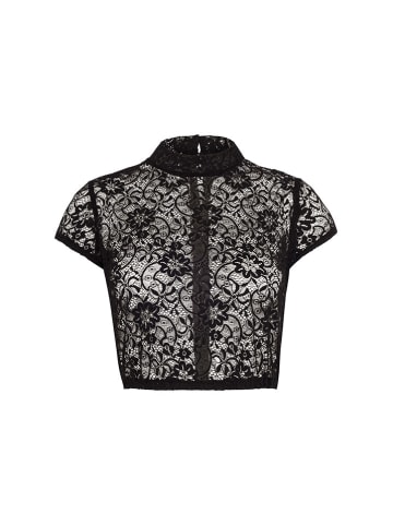 Melega Dirndlbluse ''Lola'' in Schwarz