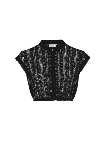 Melega Dirndlbluse ''Kia'' in Schwarz