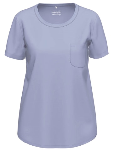 Ammann Pyjama-Oberteil in Hellblau