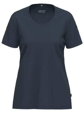 Ammann Pyjamashirt donkerblauw