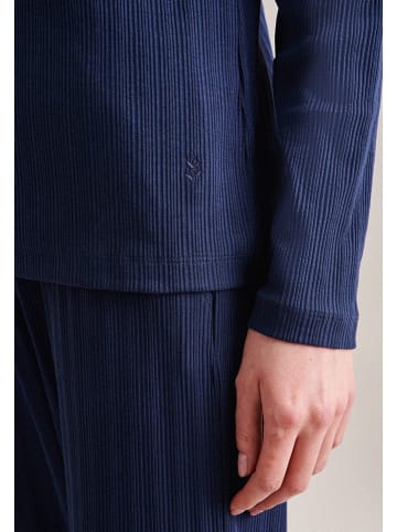 Seidensticker Pyjama donkerblauw