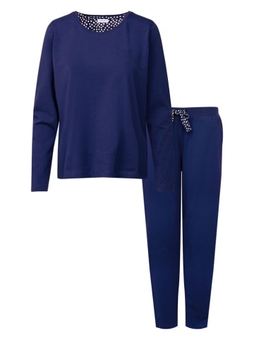 Seidensticker Pyjama donkerblauw