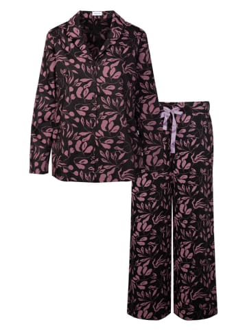 Seidensticker Pyjama zwart