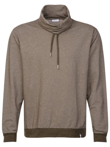 Seidensticker Sweatshirt in Hellbraun