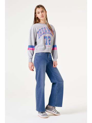 Garcia Sweatshirt grijs/blauw/lichtroze