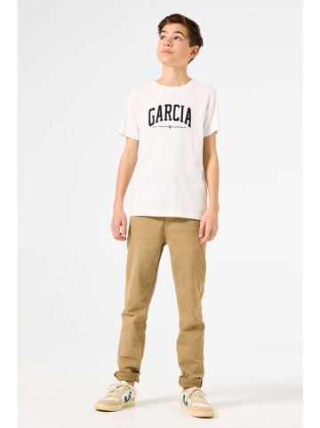 Garcia Dżinsy "Lazlo 350" - Tapered fit - w kolorze jasnobrązowym