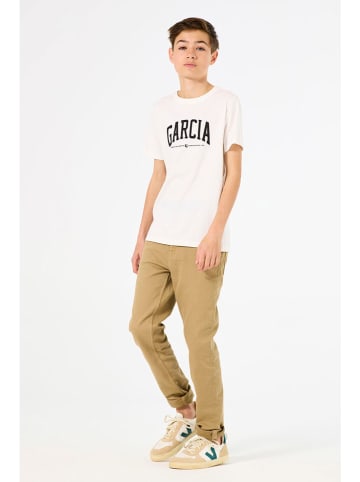 Garcia Spijkerbroek "Lazlo 350" - Tapered fit - lichtbruin