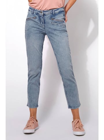 Toni Jeans "Perfect shape pocket" - Boyfriend Fit - in Hellblau