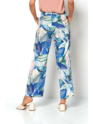 Toni Hose in Blau/ Creme