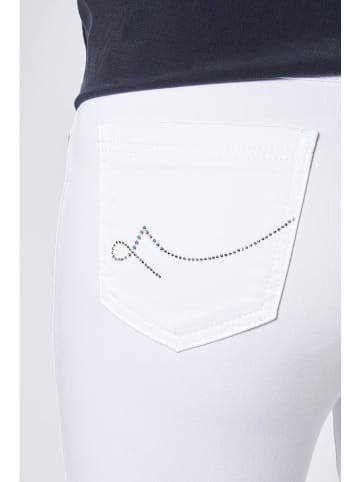 Relaxed by TONI Dżinsy - Slim fit - w kolorze białym