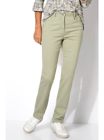 Relaxed by TONI Spijkerbroek - slim fit - lichtgroen