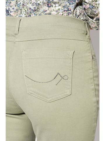 Relaxed by TONI Spijkerbroek - slim fit - lichtgroen